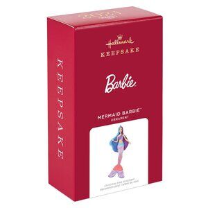 New! Barbie Mermaid Hallmark Keepsake Christmas Ornament 2021